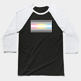 Demifluid Flag Baseball T-Shirt